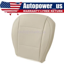 Passenger Bottom Perforated Seat Cover Leather Tan For 2015-2019 Subaru Outback