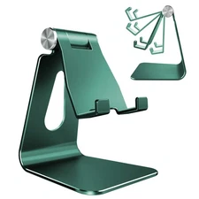 Adjustable Cell Stand Stand Cradle Dock Holder Aluminum Desktop Stand Compati...