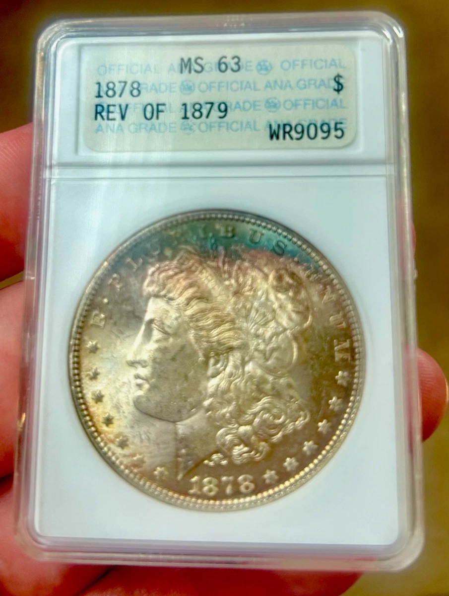 1878 MS 63 Graded Morgan US Dollars for sale | eBay