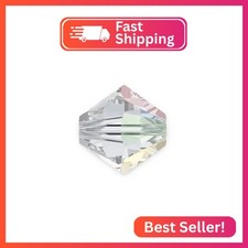 720pcs Real Preciosa 4mm Small Faceted Bicone Crystal Beads Crystal AB Compatibl