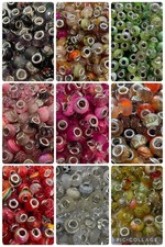  300/16-24 25pcs 12-14MM European Rhinestone Large Hole Spacer BEADS