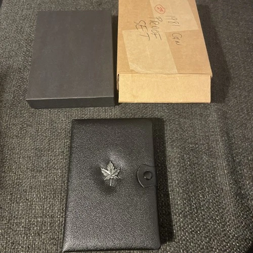 1981 ROYAL CANADIAN MINT DOUBLE DOLLAR PROOF SET W/COA.
