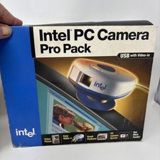 Vintage Intel PC Camera Pro Pack USB Webcam w...