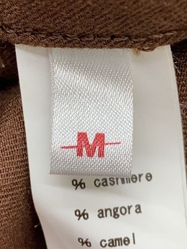 Edwina Horel Otra Chaqueta M Algodón Marrón Sólido Usado - Imagen 4 de 5