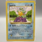 Pokemon TCG - Squirtle 63/102 - Base Set - Shadowless Common Card
