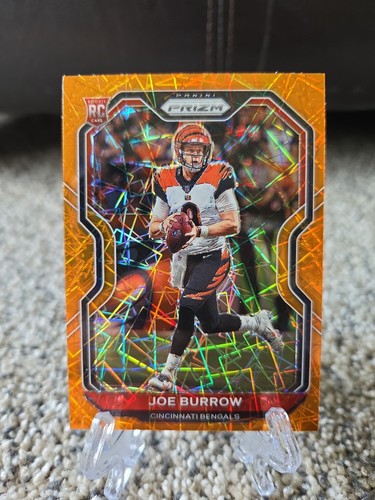 2020 Panini Prizm - Rookie Joe Burrow #307 Lazer Prizm (RC)