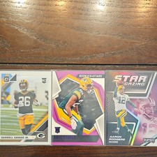 Panini Packers Rookie Card Lot (Savage Jr., Stokes, Rodgers)