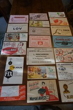 lot 20 buvards publicitaires anciens Bijoux/Maroquinerie (11) blotters