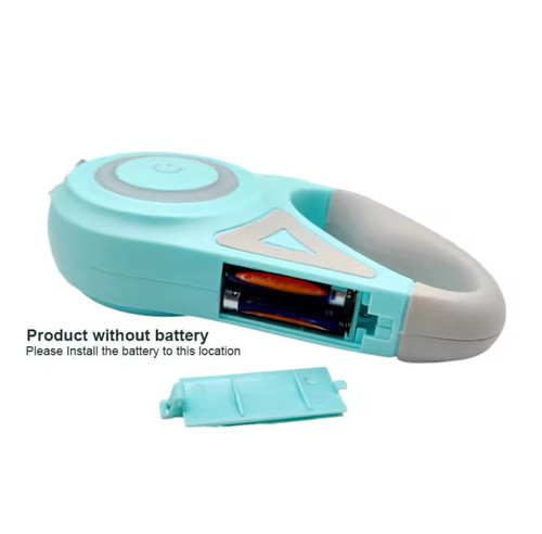 5M Automatische Einziehbare Hundeleine mit LED Taschenlampe Robust Nylon - Bild 4 von 9
