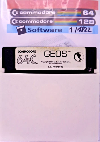 COMMODORE 64/128 -- GEOS 64C  (COMMODORE - DISK)