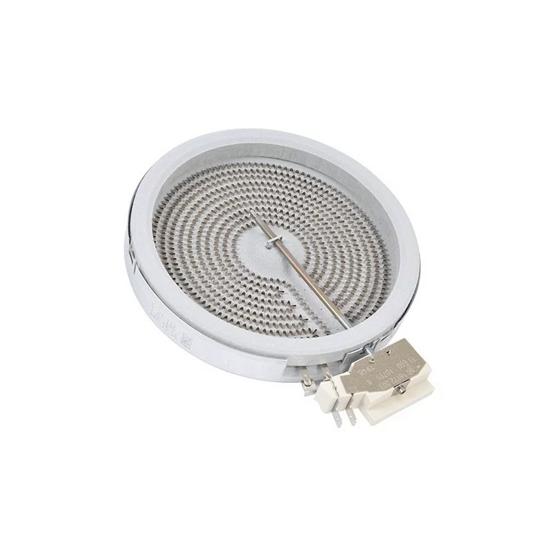 Foyer radiant 1200W de rechange Electrolux 3890800216 pour réparer une plaque de cuisson