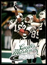 Curtis Martin 1999 Ultra #70 New York Jets NFL READ FREE SHIPPING AutographDen