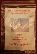 Aviation Workshop 1/72 RAF Jaguar GR1 Linescan Recce Pod Gulf War 1990-91 CS-115