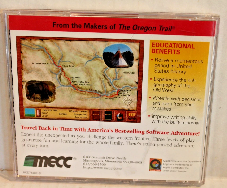 Oregon Trail II History Educational PC Computer Game CD-Rom Windows & Macintosh - Image 3 of 3