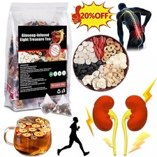Ginseng-infused Eight Treasure Tea Kidney Ginseng Wolfberry Mulberry Health