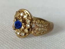 Rare Ancient Antique Ring Viking Bronze Artifact Authentic Very Stunning