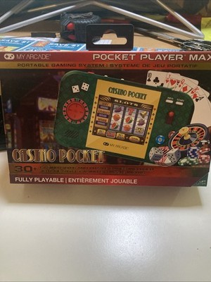 My Arcade Casino Pocket Player Max 30+ Casino Style And Puzzle Games New In Box