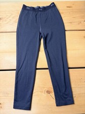 REI Co-op Kids Base Layer Pants XXS 4-5 Black Thermal Stretch Pull On Leggings