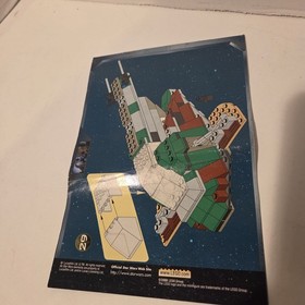 Lego Star Wars Boba Fett's Slave I (7144) Instruction Booklet ONLY