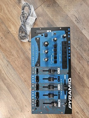 NEW Pyramid PM-4800 SFX Studio Pro, 3 Channel Mixer With Sound Effects NOB