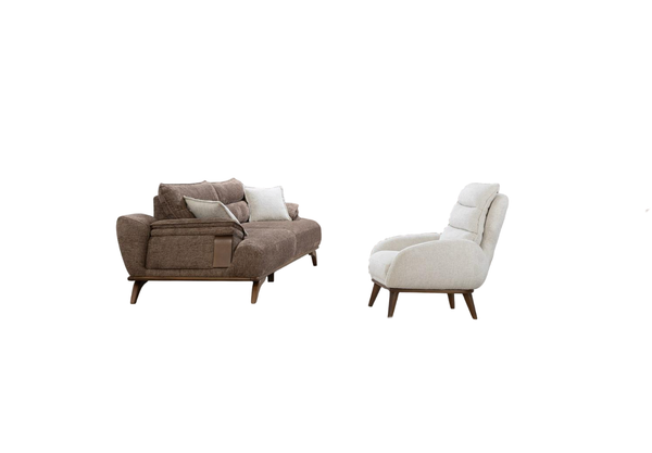 Sofa Polstergarnitur Sessel Couchgarnitur Wohnzimmergarnitur Sofa-Set Sitzgruppe-image