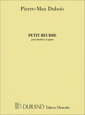 Petit Beurre Hautbois-Piano | Pierre-Max Dubois | Partitur | Editions Durand