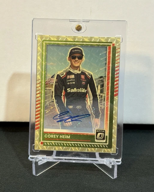 Corey Heim - 2025 Donruss Gold Vinyl Auto 1/1