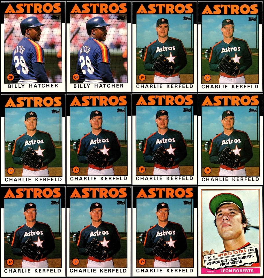 Lote de cartas Topps intercambiadas de los Astros de Houston (51) - agotándose - última oportunidad de ordenar... Foto 2 de 4