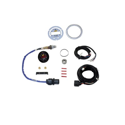 AEM Electronics X-Series White Silver 52mm Wideband AFR Sensor Controller Gauge