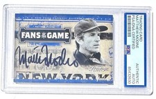 2005 Playoff Prestige Matthew Modine PSA DNA Signed #FG-3 Fans Of The Game