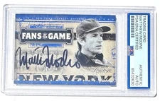 2005 Playoff Prestige Matthew Modine PSA DNA Signed #FG-3 Fans Of The Game