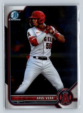 Arol Vera 2022 Bowman Draft Chrome #BDC-46 Los Angeles Angels