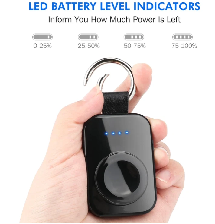 Cargador inalámbrico portátil para Apple Watch 8/UItra/7/6/5/4/3/2/SE/Nike NUEVO. Foto 4 de 4