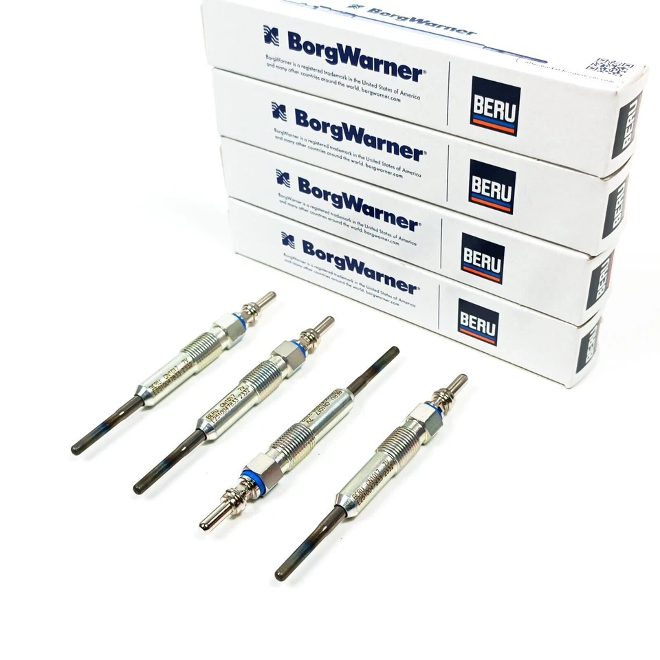 4x BERU Glühkerzen Audi A3 A4 Skoda Fabia VW Passat 2.0 TDI BPW BRC BMP 1.9 BSW - Bild 3 von 3