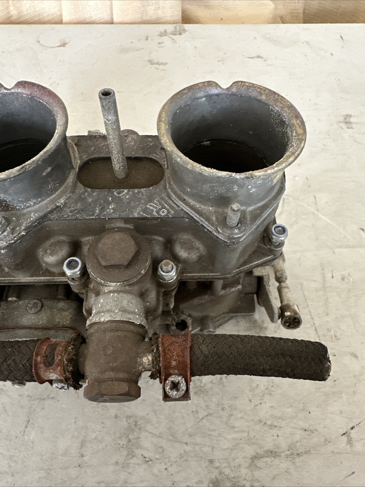 OEM VINTAGE FERRARI BB 512 WEBER 40 IF3C CARBURETOR READ
