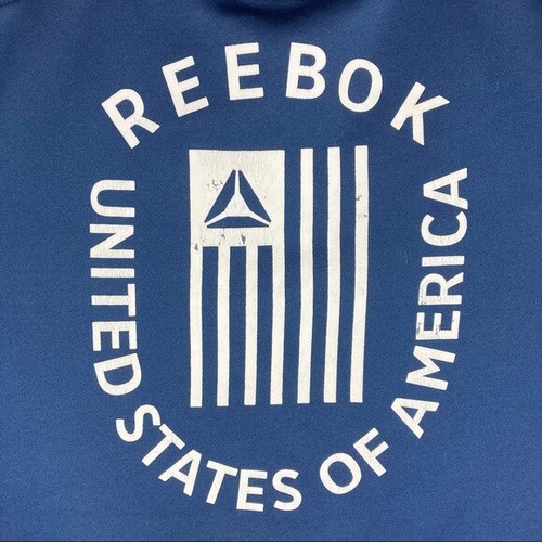 Reebok Blue And Black Zip Up Track Jacket Youth Size XL - Picture 5 of 5