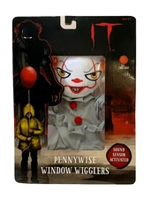 Pennywise IT Window Wiggler Sound Sensor Activated 12" Plush Halloween Decor