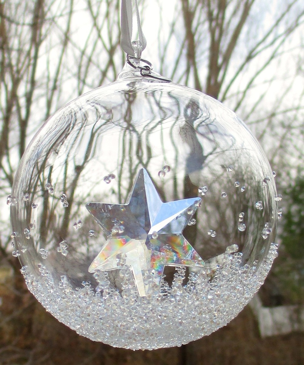 置物 125th SWAROVSKI 2020 Xmas BALL ORNAMENT Amazon.com