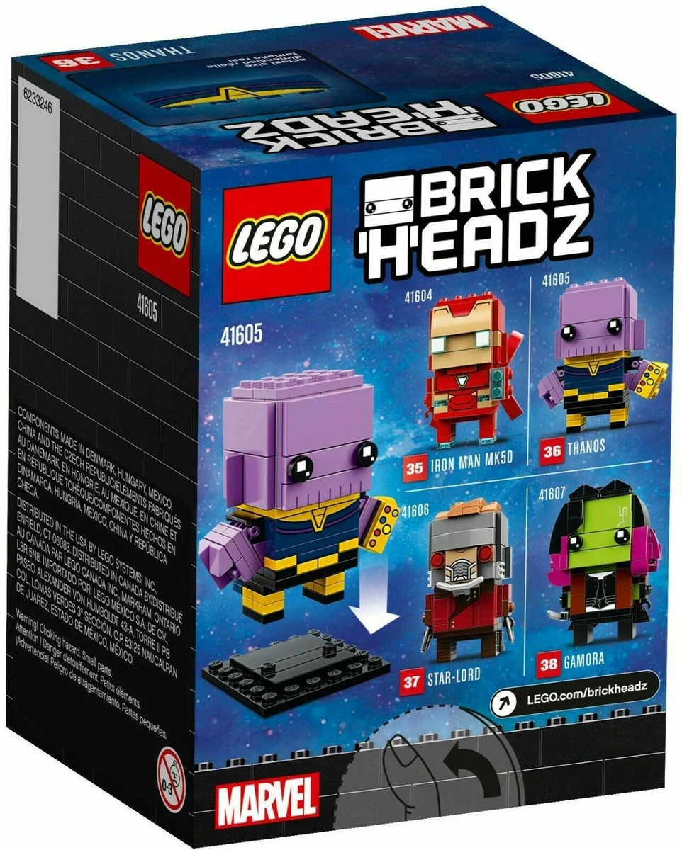LEGO BRICKHEADZ MARVEL THANOS SET 41605