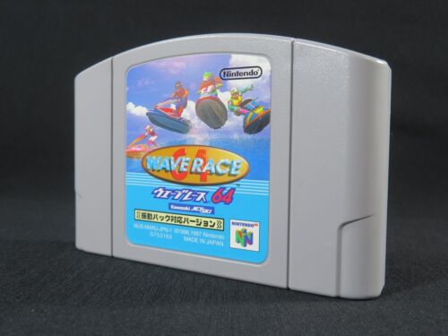 Wave Race Rumble pak ver Nintendo Japan 64 N64 tested authentic cartridge game - Afbeelding 1 van 18
