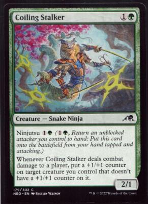 Coiling Stalker - 179 Regular not foil MTG NEO