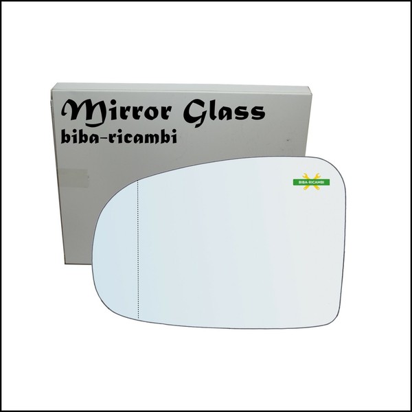 Glas Spiegel Aufkleber AsphäRisch Seite Fahrer FüR Toyota Iq (J1) Von 2008>-image
