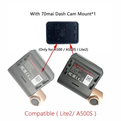 New Dash Cam Mount For 70mai Dash Cam Pro Plus+ A500S 70mai