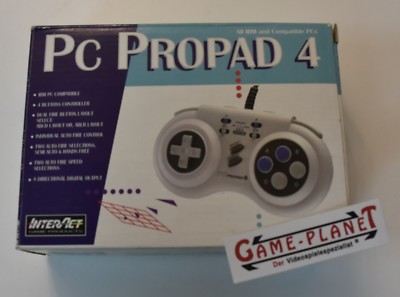 PC Propad 4 Controller Joystick für IBM & PC  NEU OVP ( Nintendo SNES Style ) 
