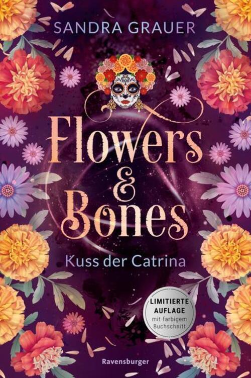 Thumbnail - Sandra Grauer | Flowers & Bones, Band 2: Kuss Der Catrina Knisternde