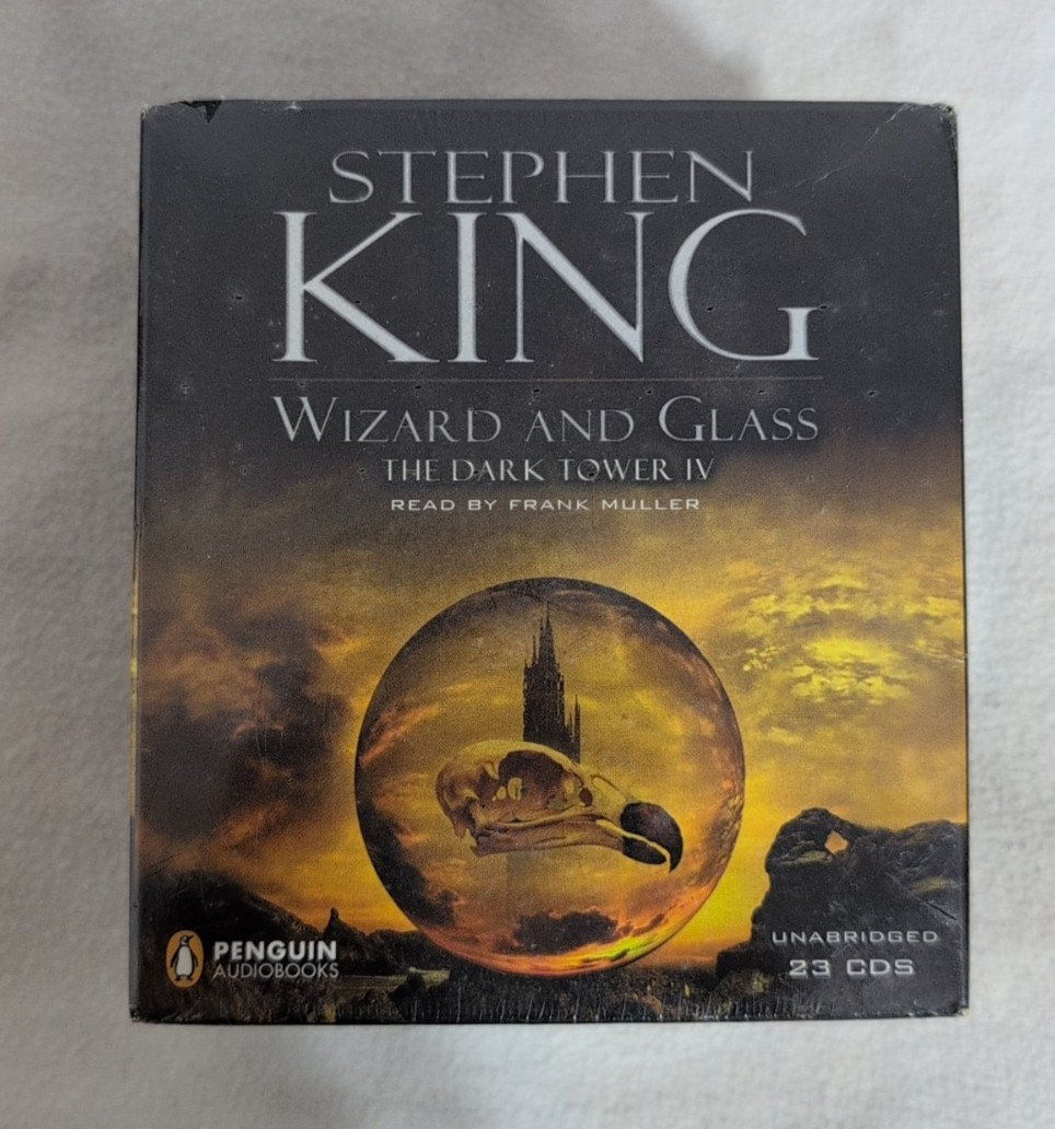 Stephen King Dark Tower IV: Wizard and Glass – Audiobook 23 CDs Sealed New