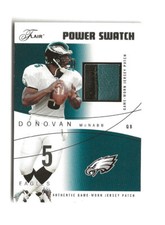 2004 Fleer Flair Donovan McNabb Patch 65/75 Philadelphia Eagles