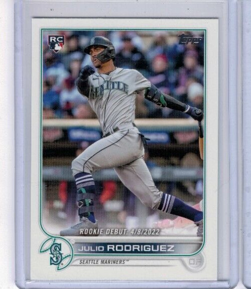 2022 Series 2 Fresh Faces Blue Foil #FF-3 Julio Rodriguez /199