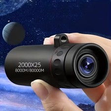Compact Lightweight Portable 2000X25 HD Monocular