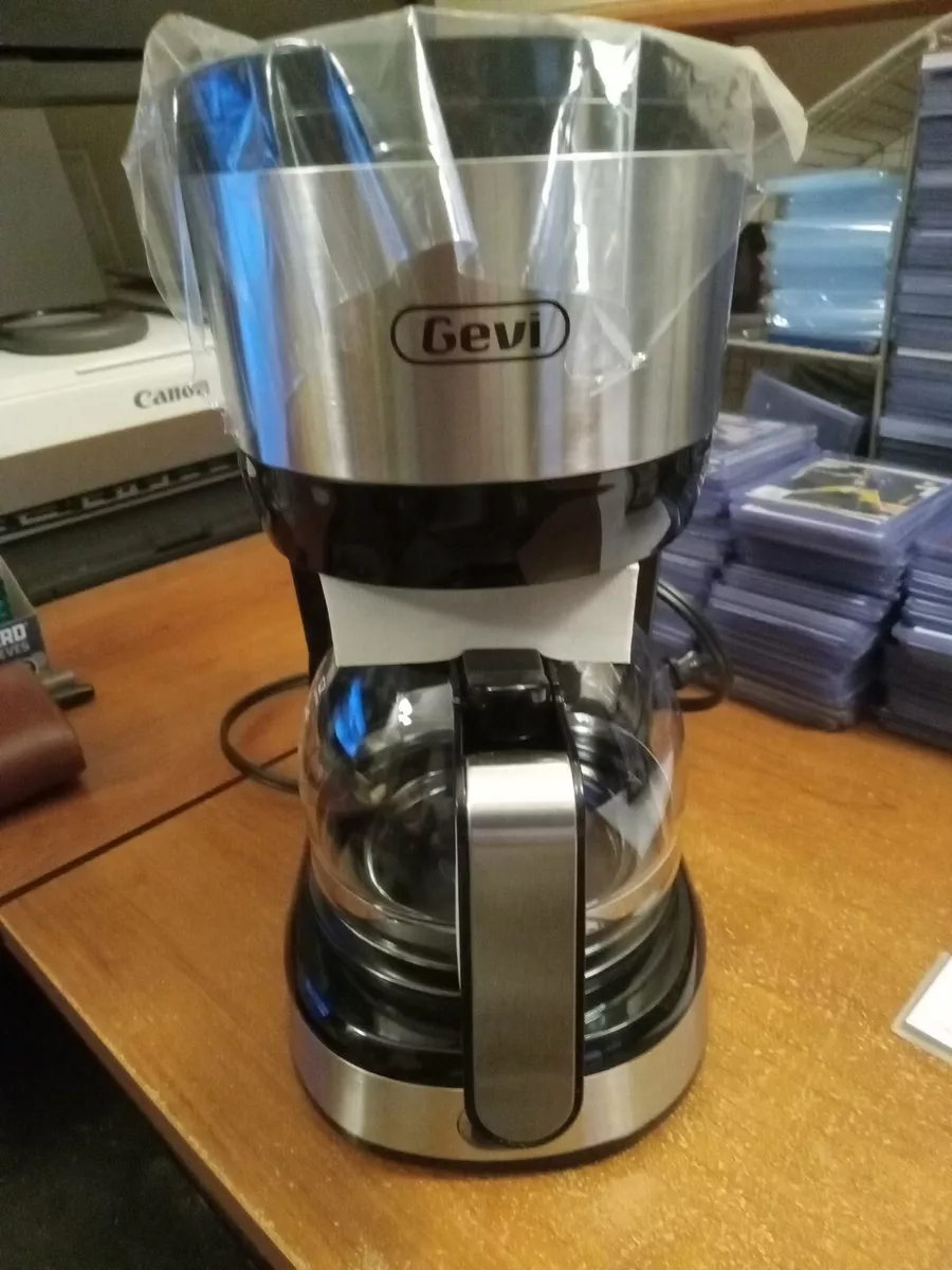 Gevi 4-Cup Coffee Maker with Auto-Shut Off, Small Drip Coffeemaker Compact